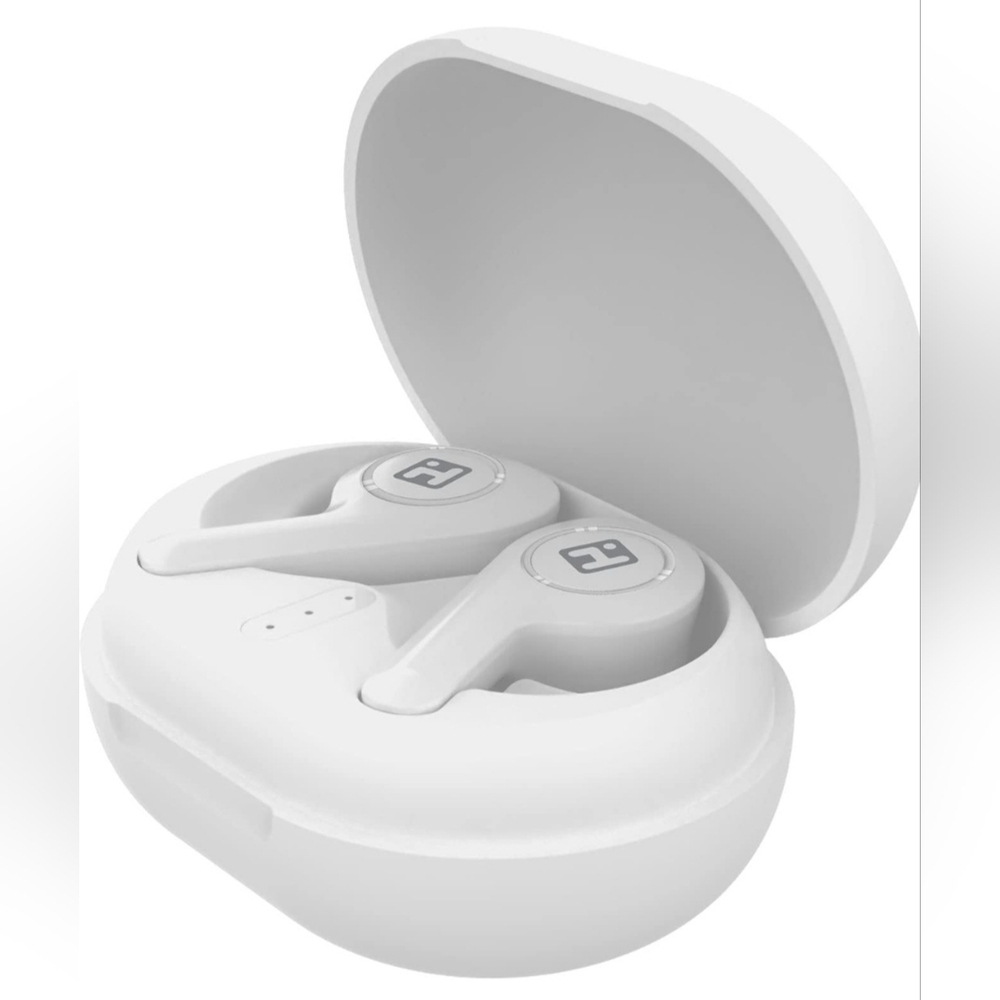 iHome XT-60 True Wireless Bluetooth® In-Ear Earbuds, White